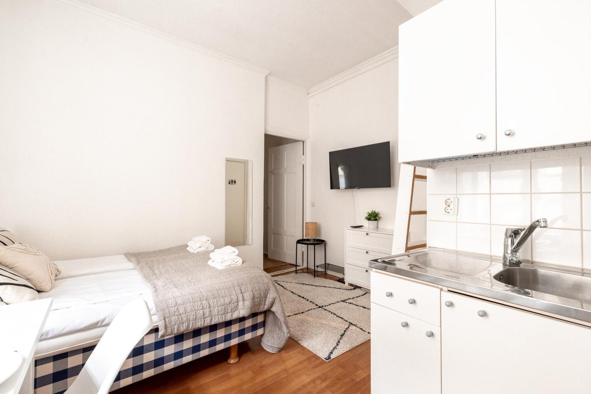 2Ndhomes Cozy And Compact Studio In Kamppi 赫尔辛基 外观 照片